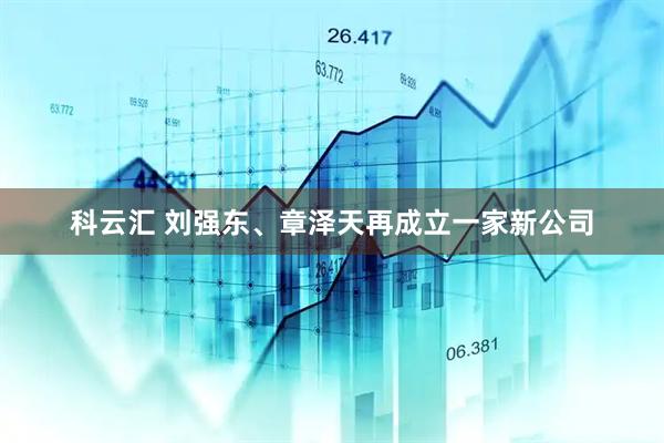 科云汇 刘强东、章泽天再成立一家新公司